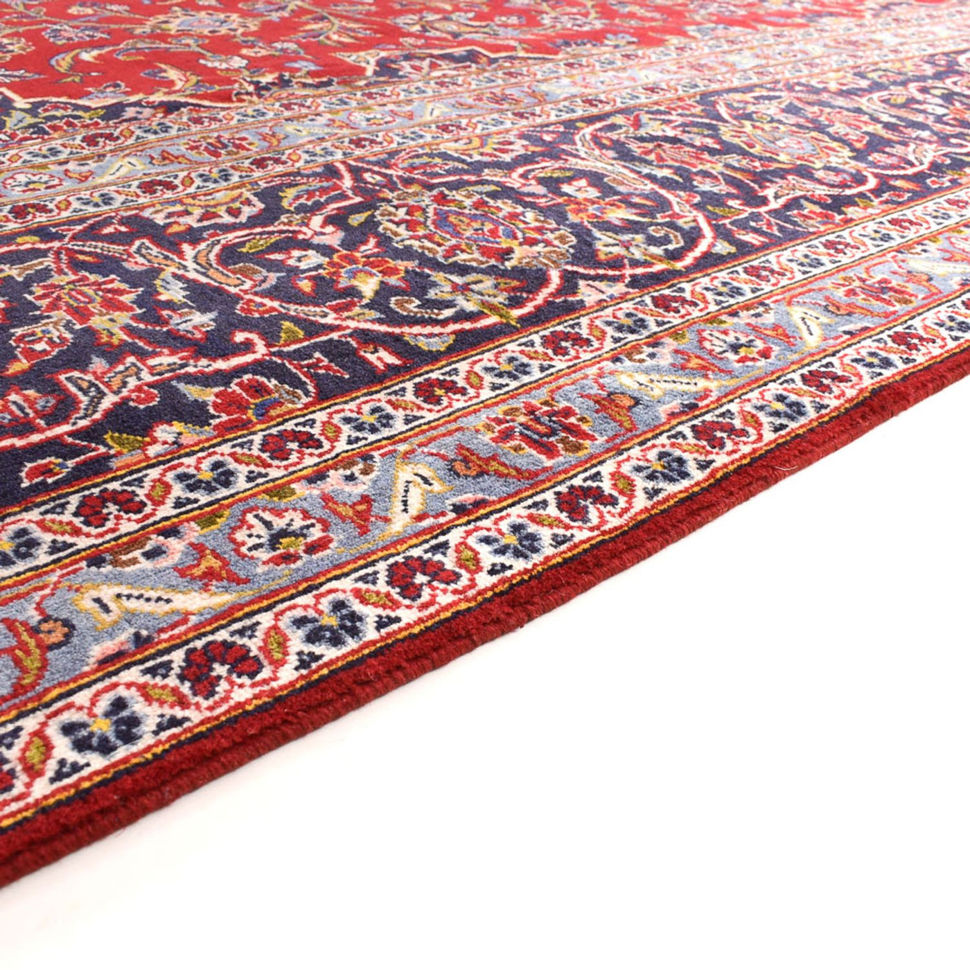Kashan Tæppe 393x294cm - Persisk tæppe