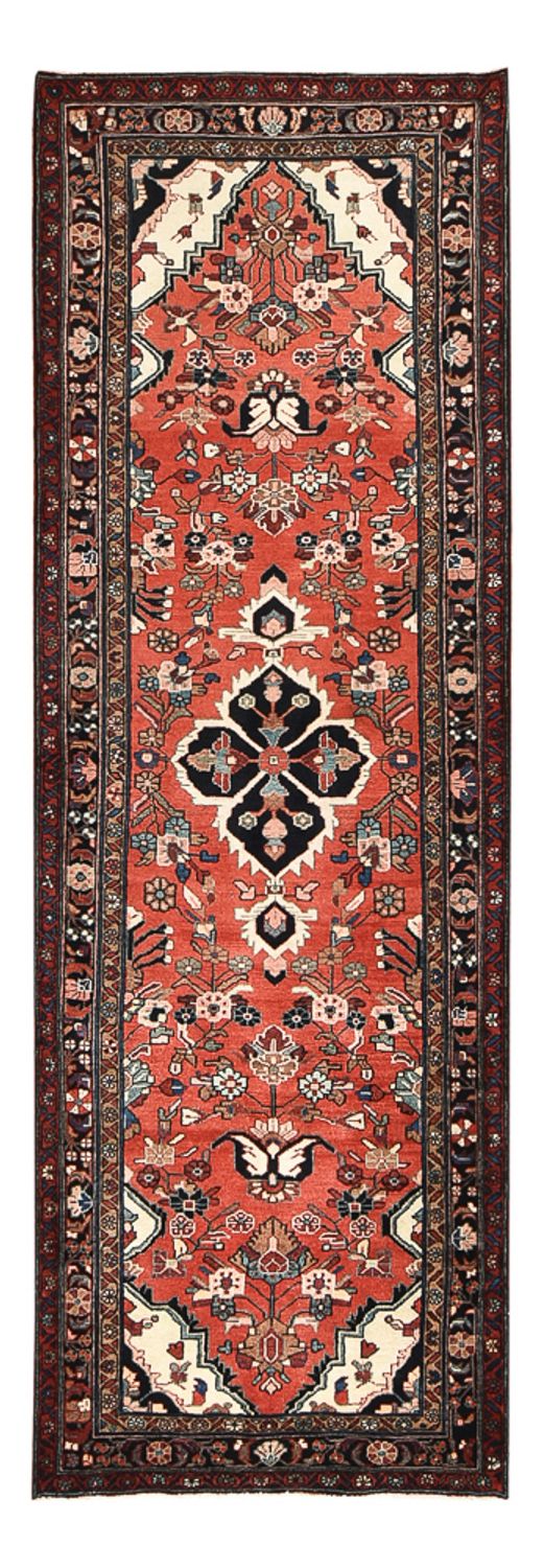 Løber Persisk tæppe - Nomadisk - 333 x 112 cm - lysrød