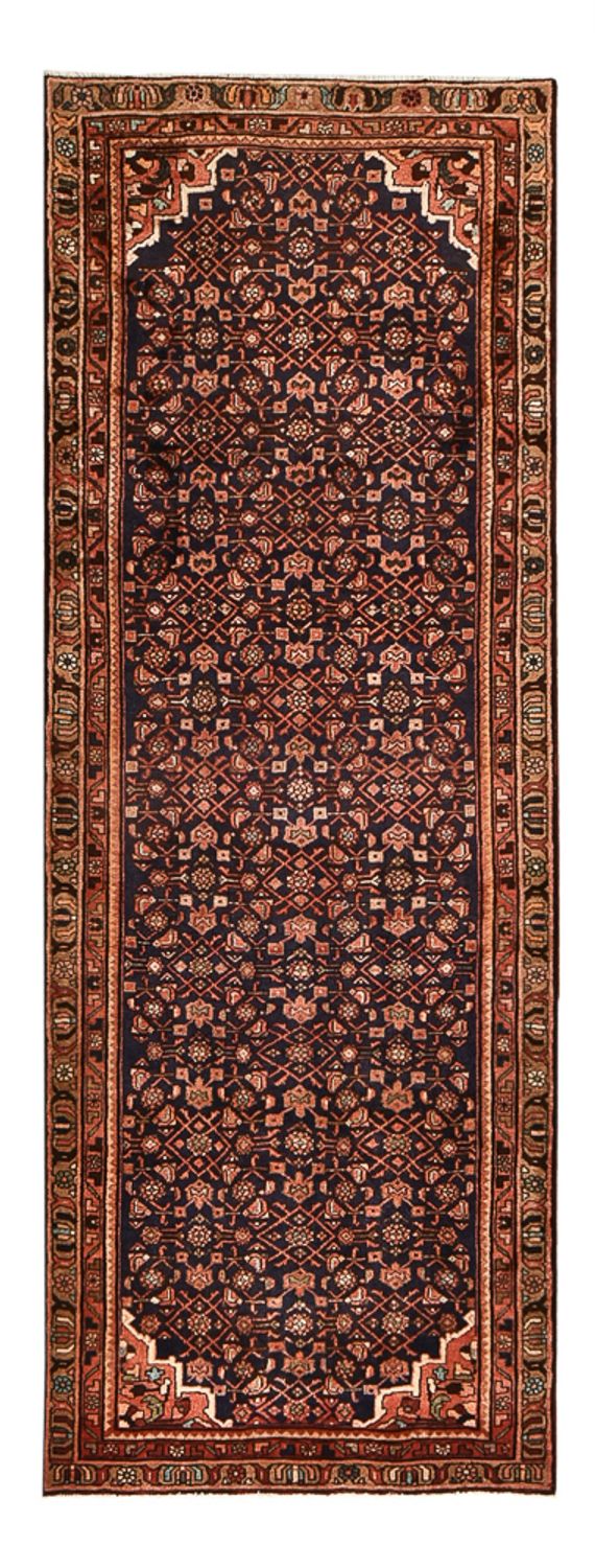 Løber Persisk tæppe - Nomadisk - 313 x 113 cm - mørkerød
