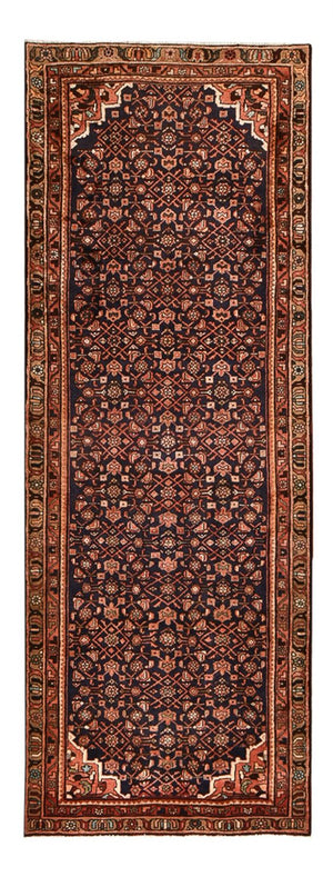 Løber Persisk tæppe - Nomadisk - 313 x 113 cm - mørkerød