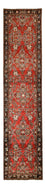 Løber Persisk tæppe - Tabriz - 433 x 95 cm - rød