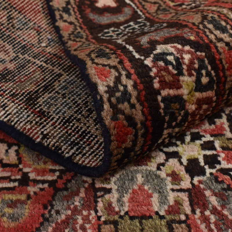 Løber Persisk tæppe - Tabriz - 433 x 95 cm - rød