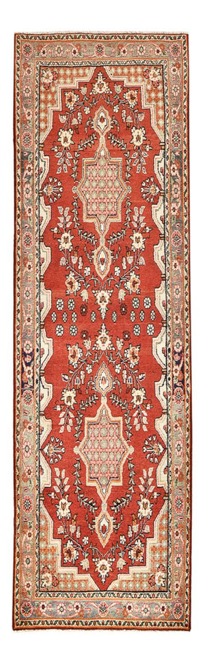 Løber Persisk tæppe - Tabriz - 282 x 80 cm - flerfarvet