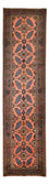 Løber Persisk tæppe - Nomadisk - 308 x 80 cm - lysrød
