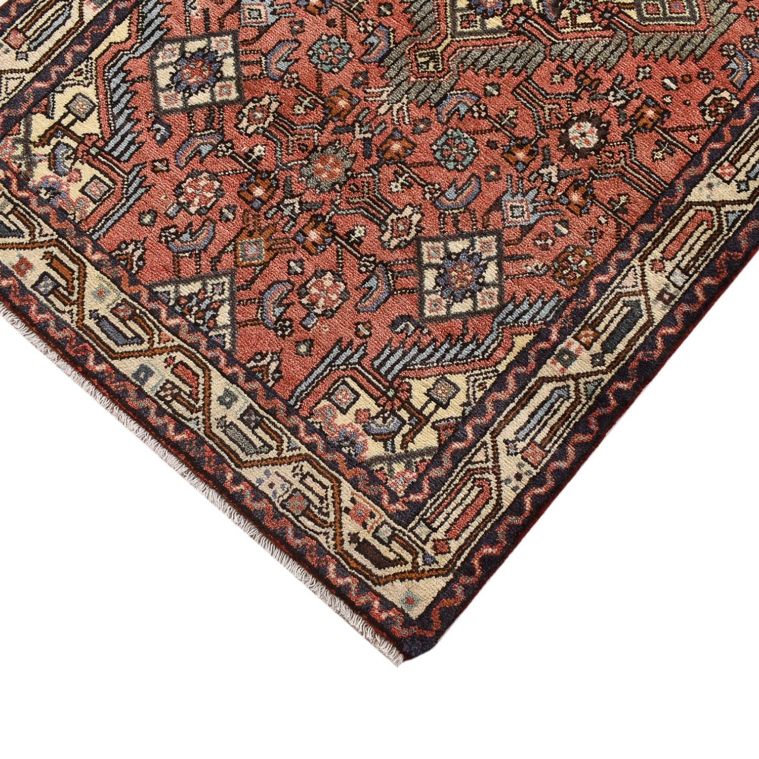 Løber Persisk tæppe - Nomadisk - 265 x 85 cm - lysrød