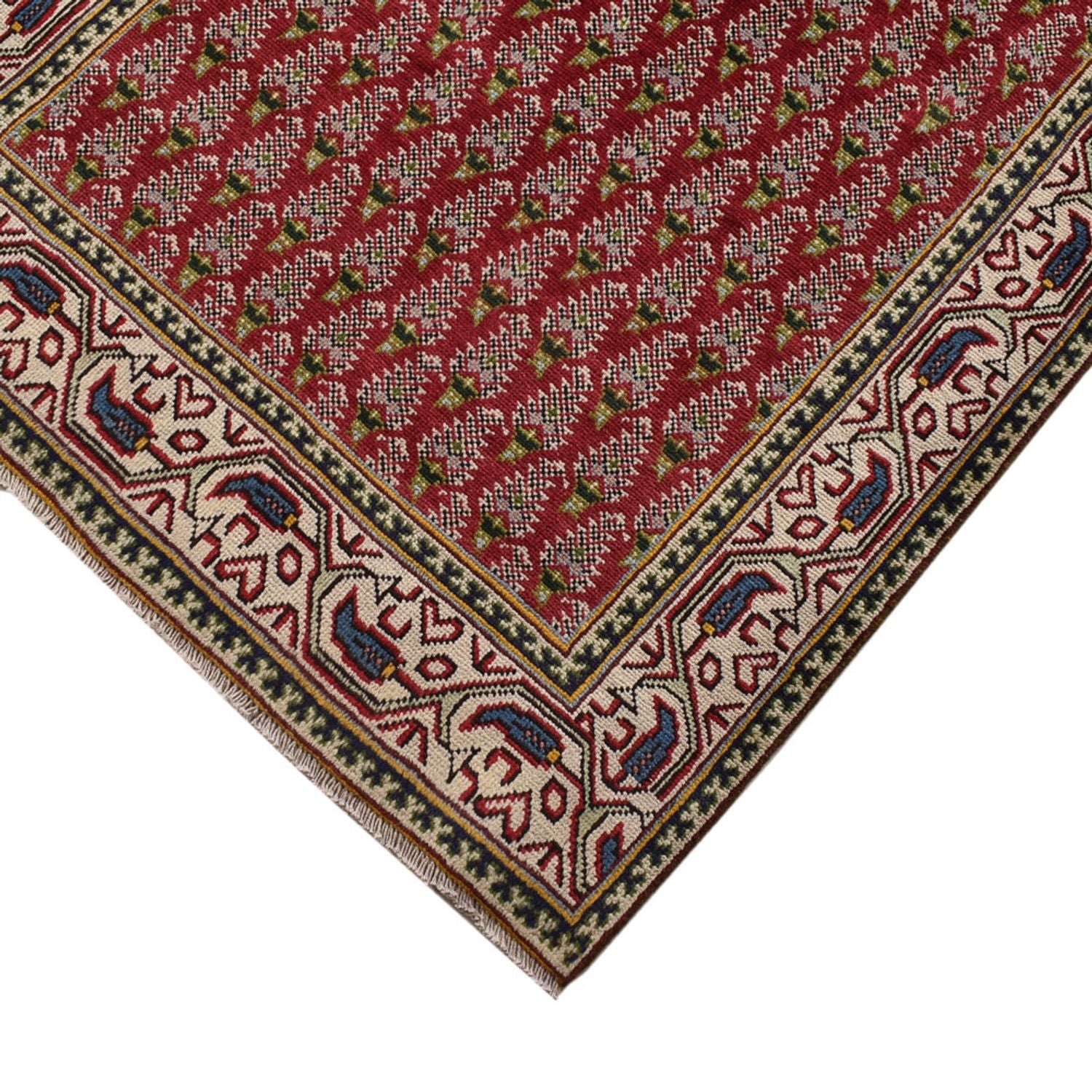 Løber Persisk tæppe - Tabriz - 390 x 87 cm - rust
