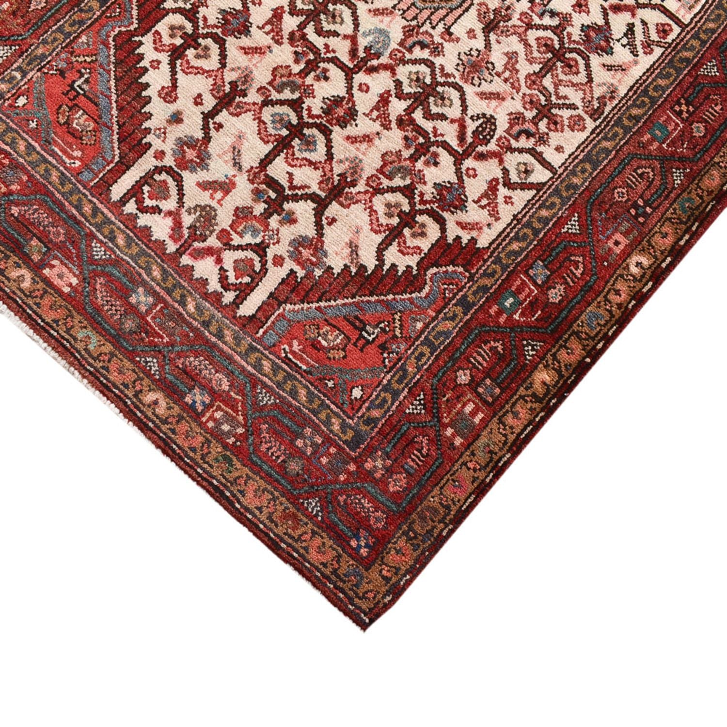 Løber Persisk tæppe - Nomadisk - 300 x 85 cm - lysrød