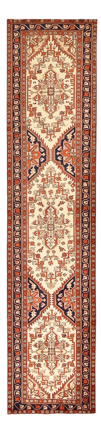 Løber Persisk tæppe - Nomadisk - 345 x 82 cm - beige