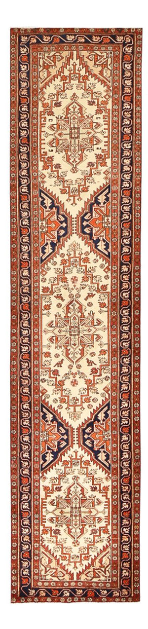 Løber Persisk tæppe - Nomadisk - 345 x 82 cm - beige