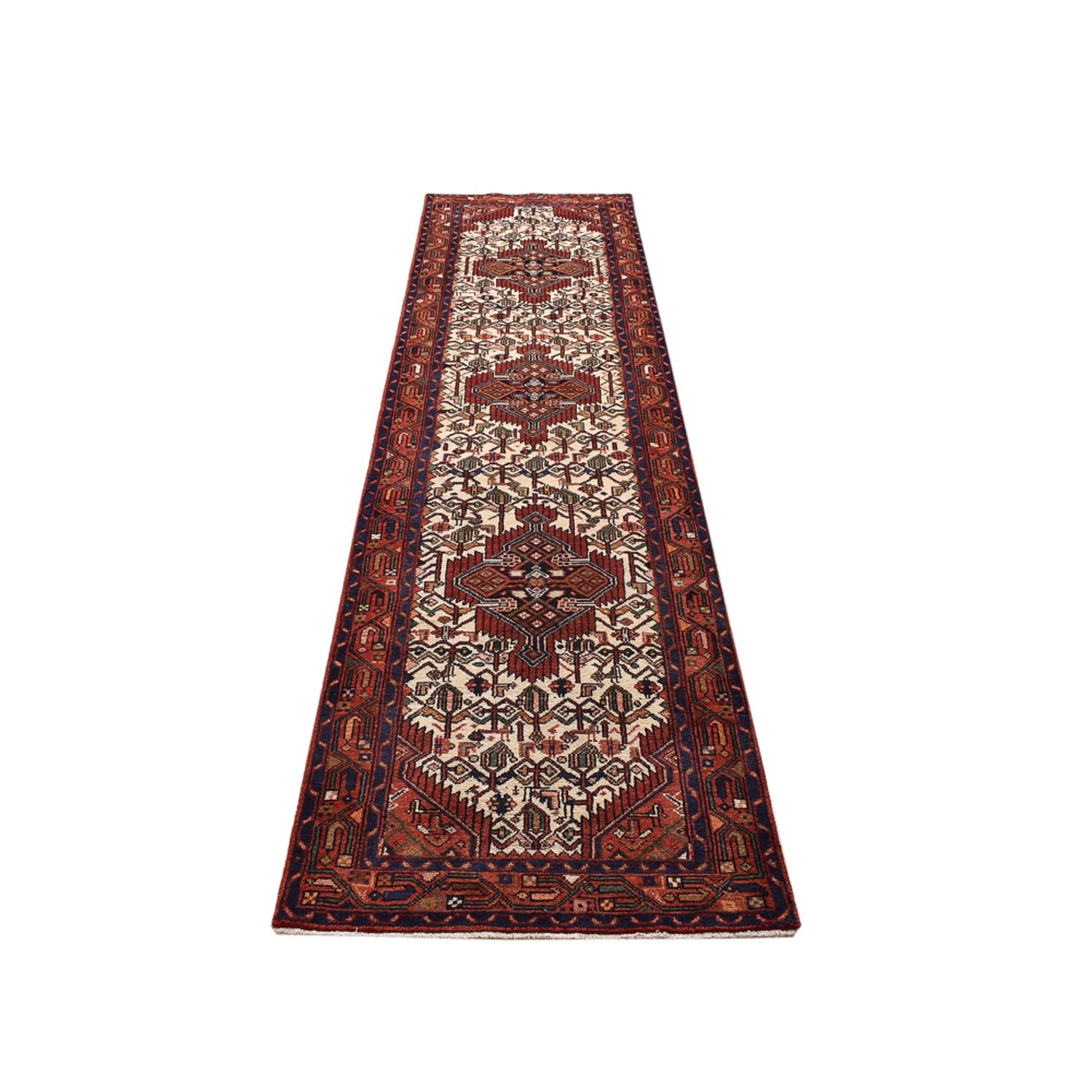 Løber Persisk tæppe - Nomadisk - 310 x 81 cm - beige