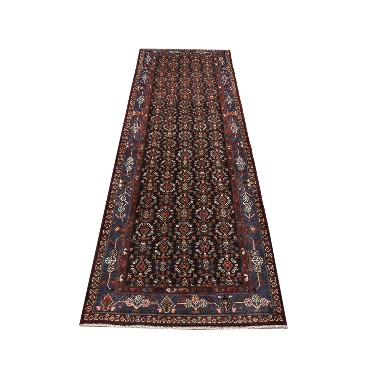 Løber Persisk tæppe - Nomadisk - 300 x 79 cm - mørk beige