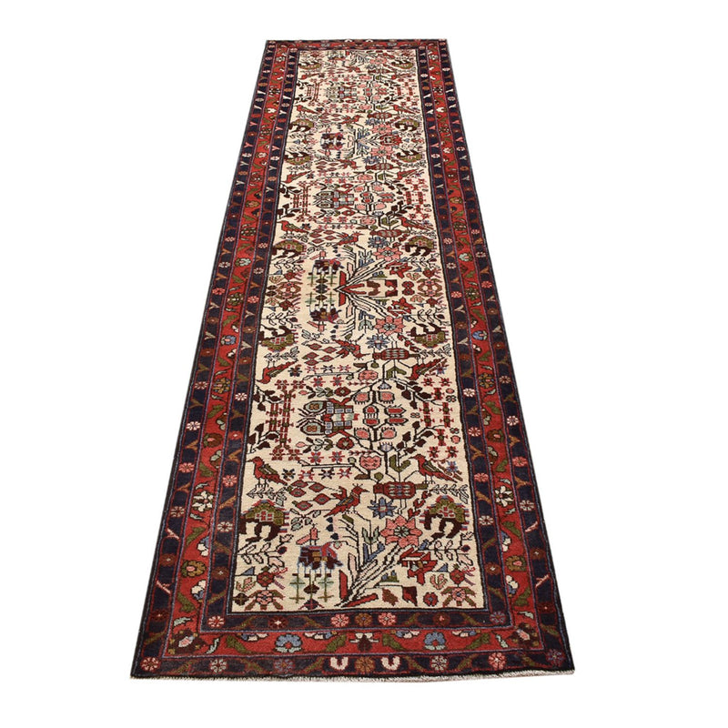 Løber Persisk tæppe - Nomadisk - 302 x 82 cm - beige