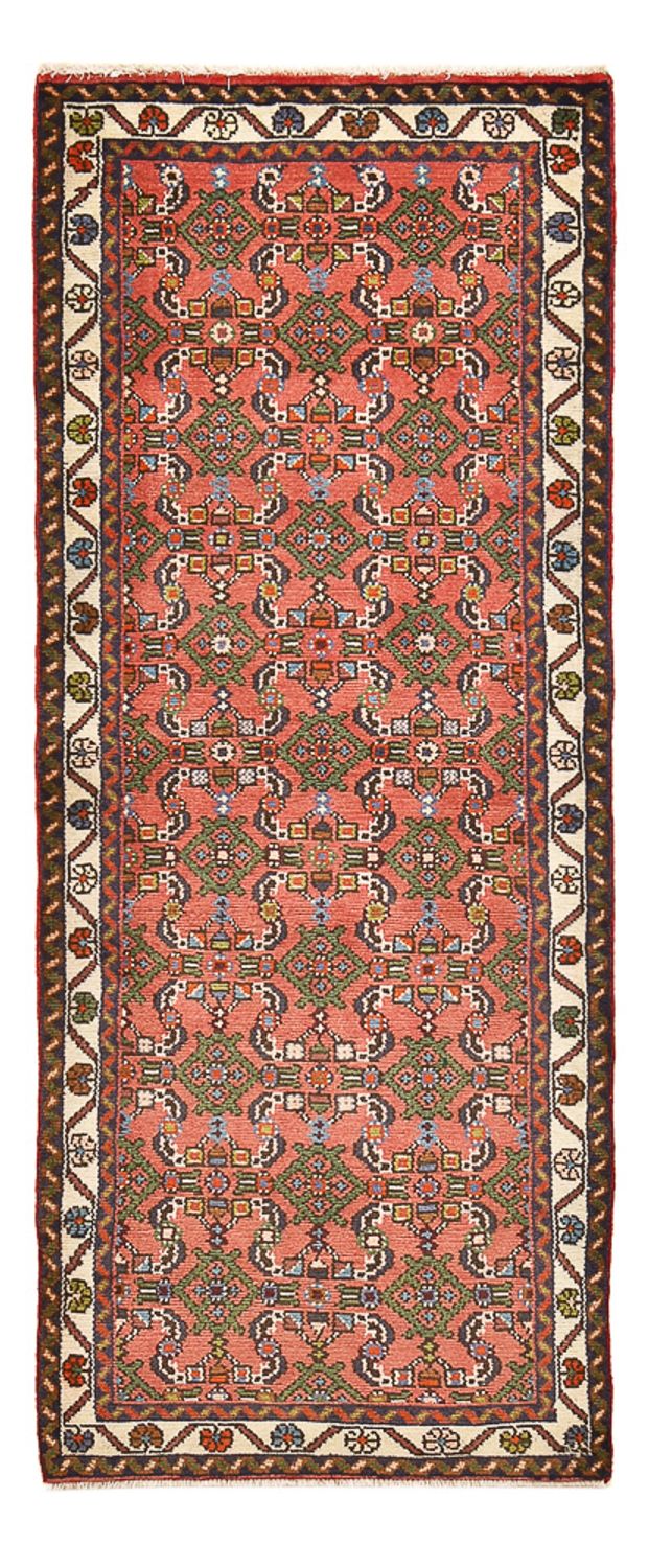 Løber Persisk tæppe - Nomadisk - 195 x 74 cm - lysrød