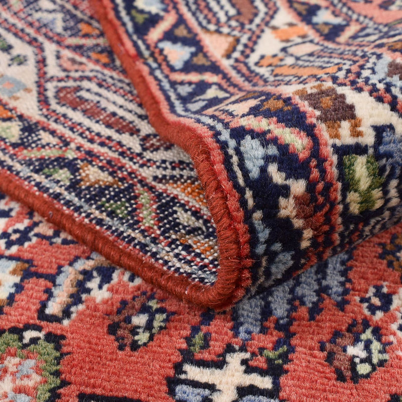 Løber Persisk tæppe - Nomadisk - 200 x 81 cm - lysrød