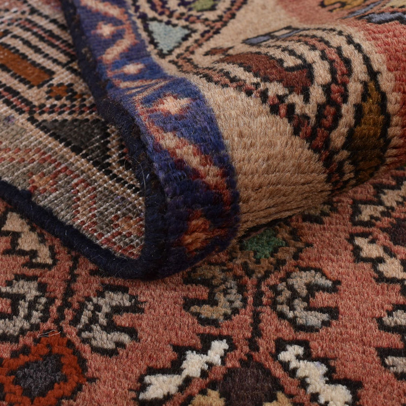 Løber Persisk tæppe - Nomadisk - 278 x 78 cm - lysrød