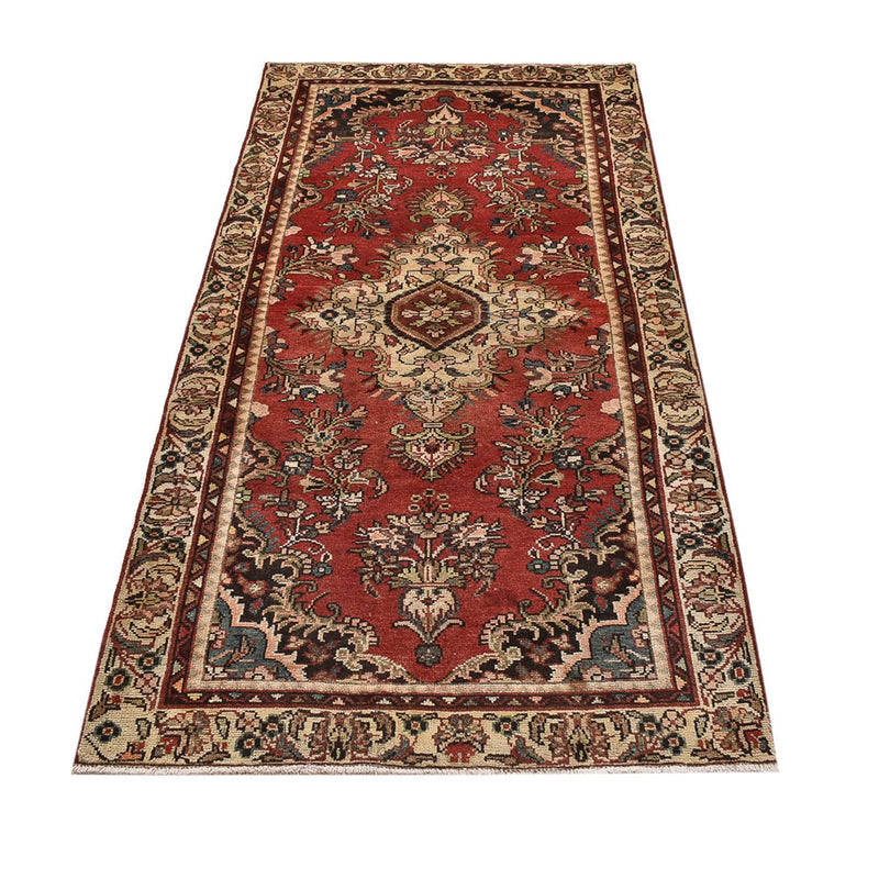 Løber Persisk tæppe - Nomadisk - 207 x 104 cm - rød