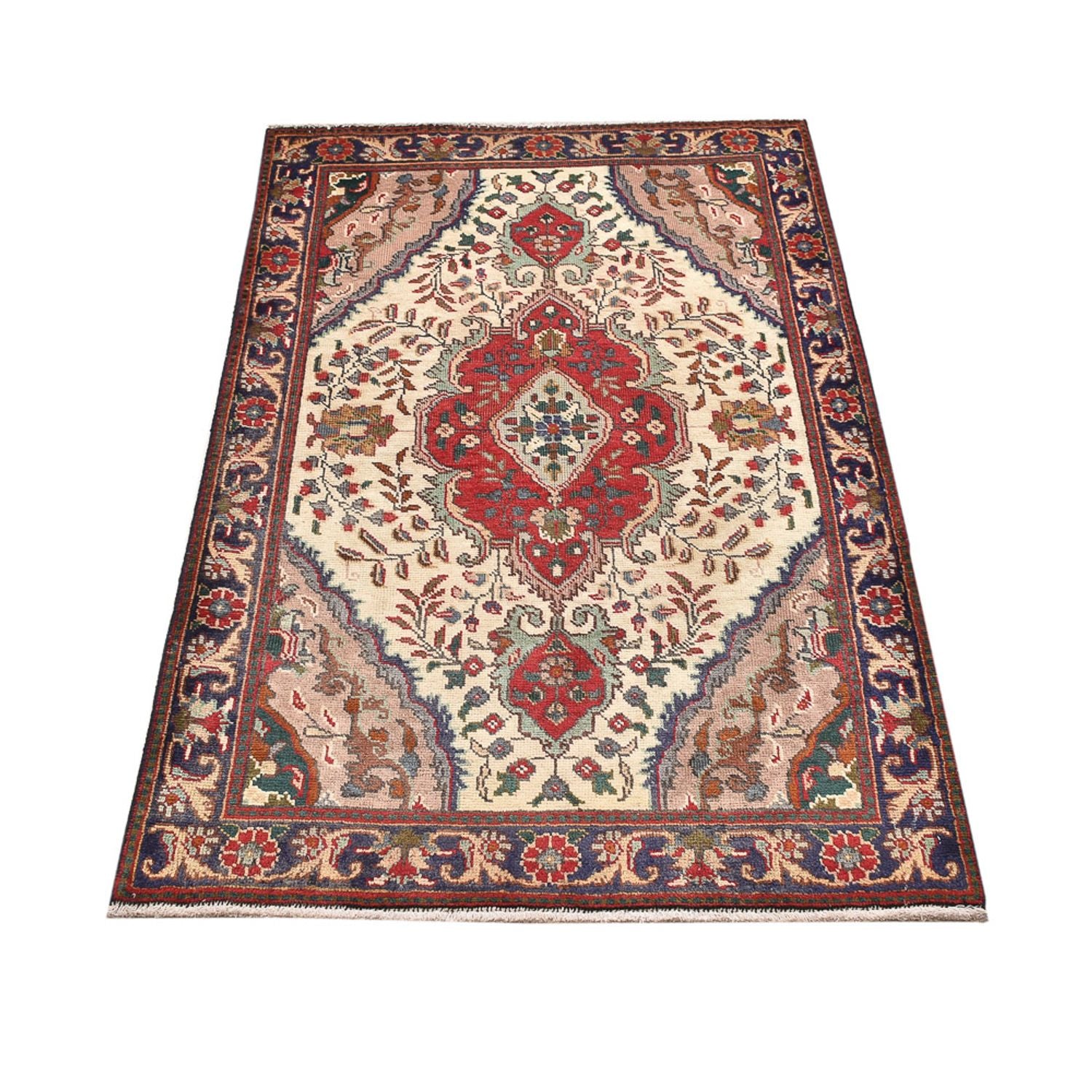 Persisk tæppe - Tabriz - 149 x 93 cm - beige