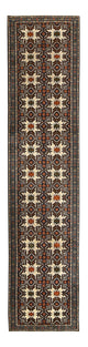 Turkaman-tæppe 366x79cm - Persisk tæppe