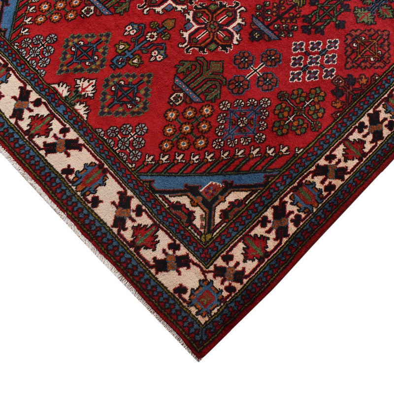 Løber Persisk tæppe - Nomadisk - 398 x 122 cm - rød