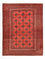 Turkaman-tæppe - 150 x 117 cm - rød