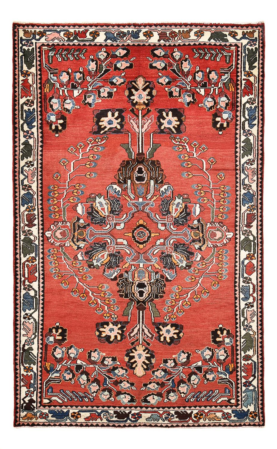 Persisk tæppe - Nomadisk - 267 x 162 cm - rød