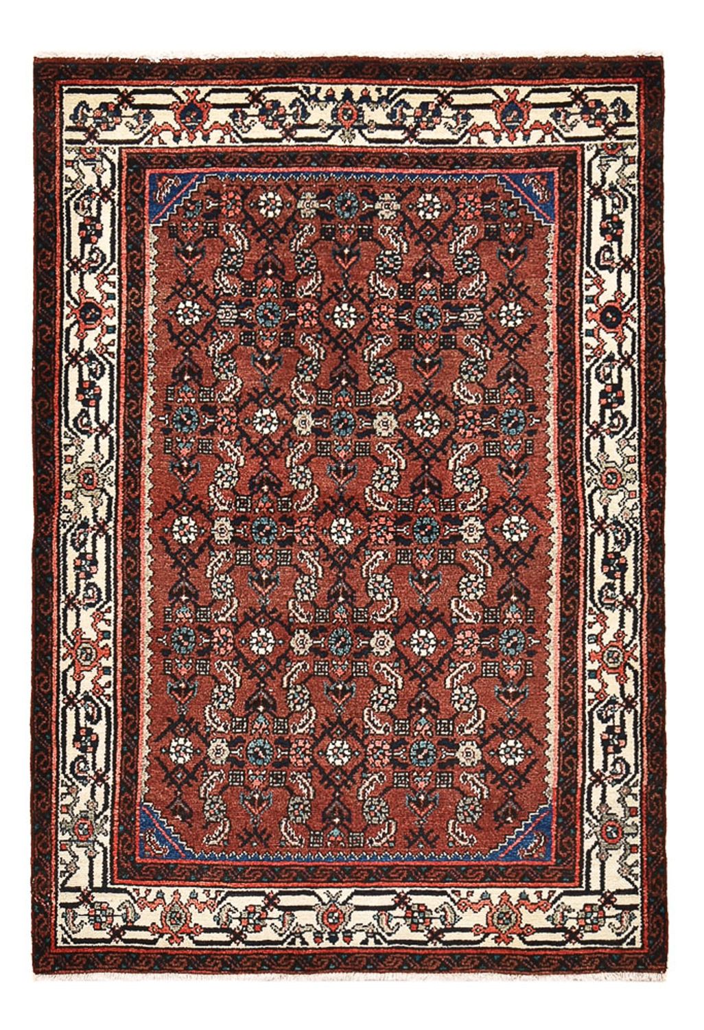 Persisk tæppe - Nomadisk - 153 x 100 cm - flerfarvet