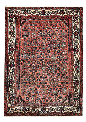 Persisk tæppe - Nomadisk - 151 x 103 cm - lysrød