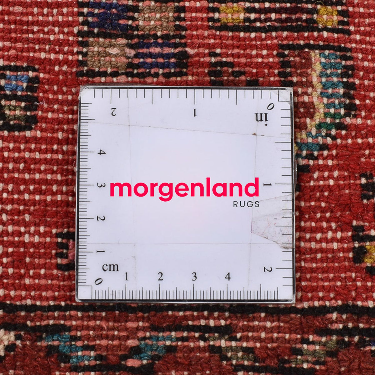 Persisk tæppe - Nomadisk - 155 x 104 cm - lysrød