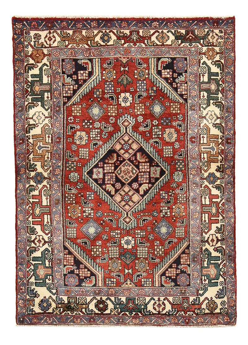 Persisk tæppe - Nomadisk - 151 x 105 cm - rød