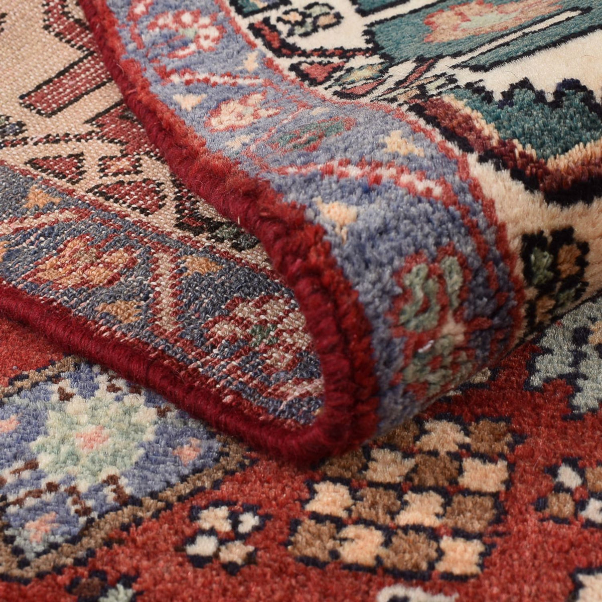 Persisk tæppe - Nomadisk - 151 x 105 cm - rød