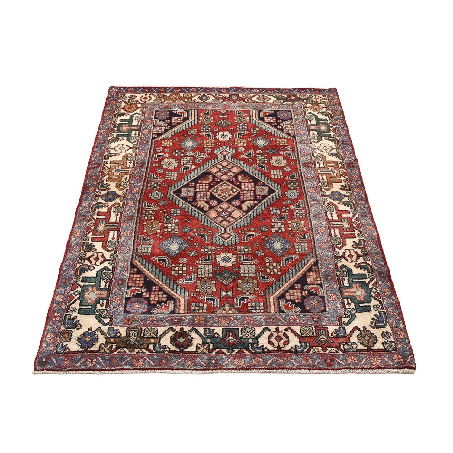 Persisk tæppe - Nomadisk - 151 x 105 cm - rød