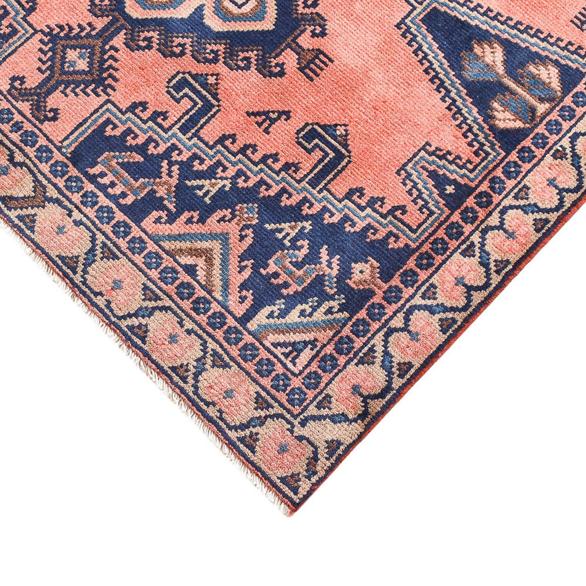 Persisk tæppe - Nomadisk - 160 x 103 cm - lysrød