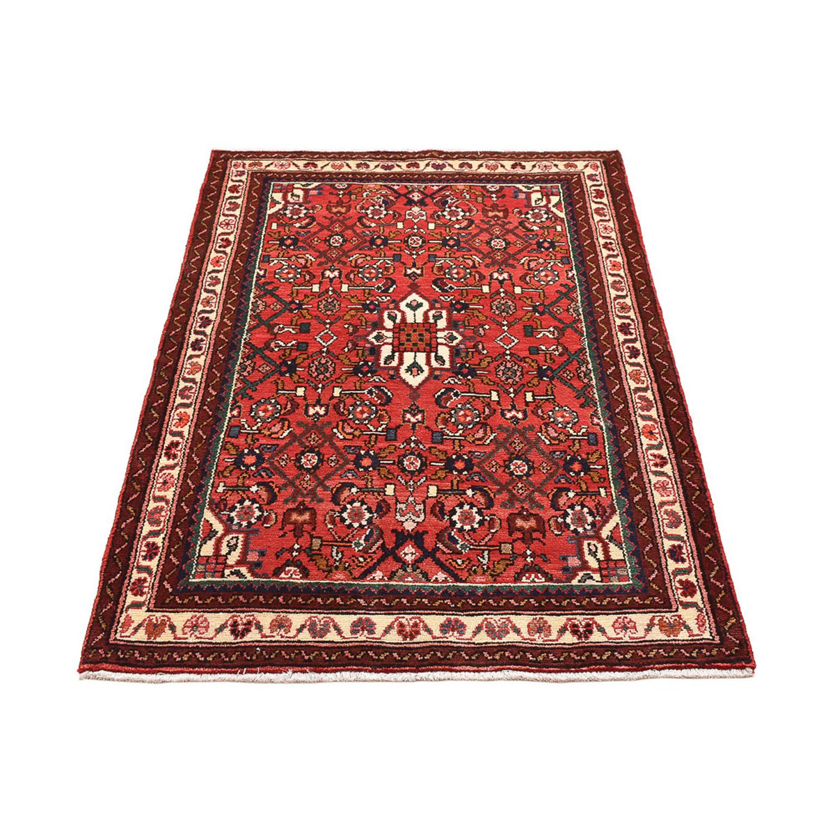 Persisk tæppe - Nomadisk - 153 x 103 cm - rød