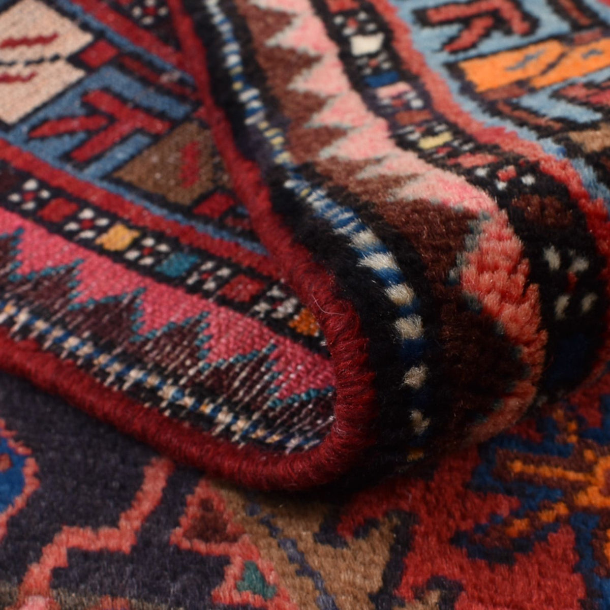 Persisk tæppe - Nomadisk - 143 x 87 cm - rød