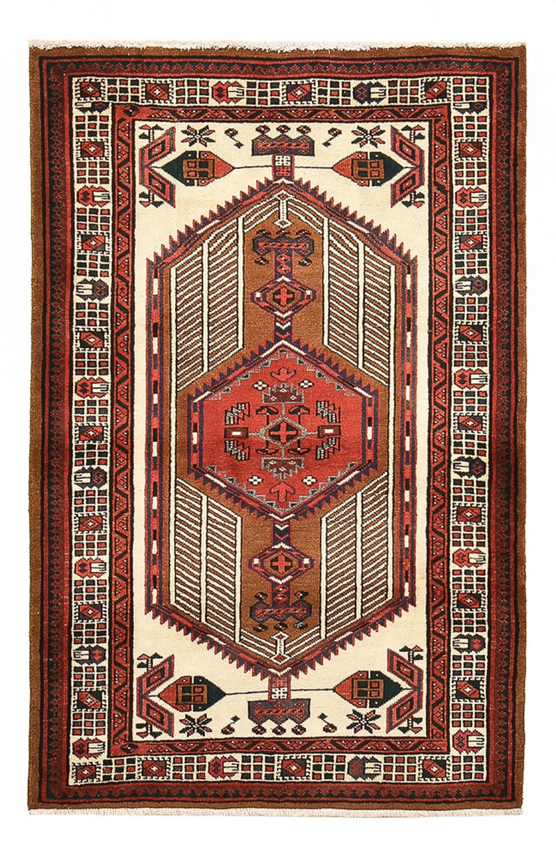 Persisk tæppe - Nomadisk - 162 x 101 cm - flerfarvet
