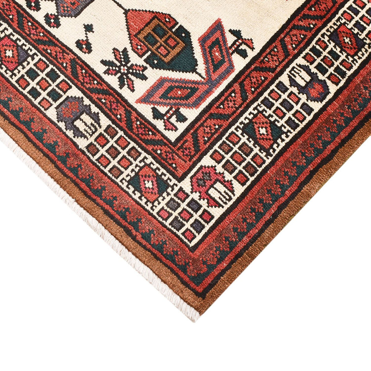 Persisk tæppe - Nomadisk - 162 x 101 cm - flerfarvet