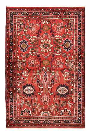 Persisk tæppe - Nomadisk - 162 x 108 cm - rød