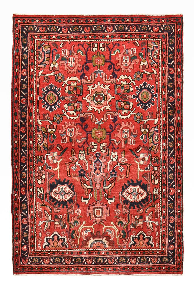 Persisk tæppe - Nomadisk - 162 x 108 cm - rød