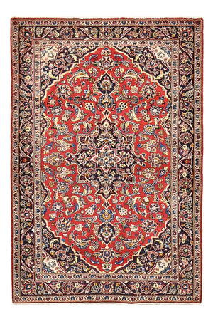 Persisk tæppe - Keshan - 155 x 105 cm - rød