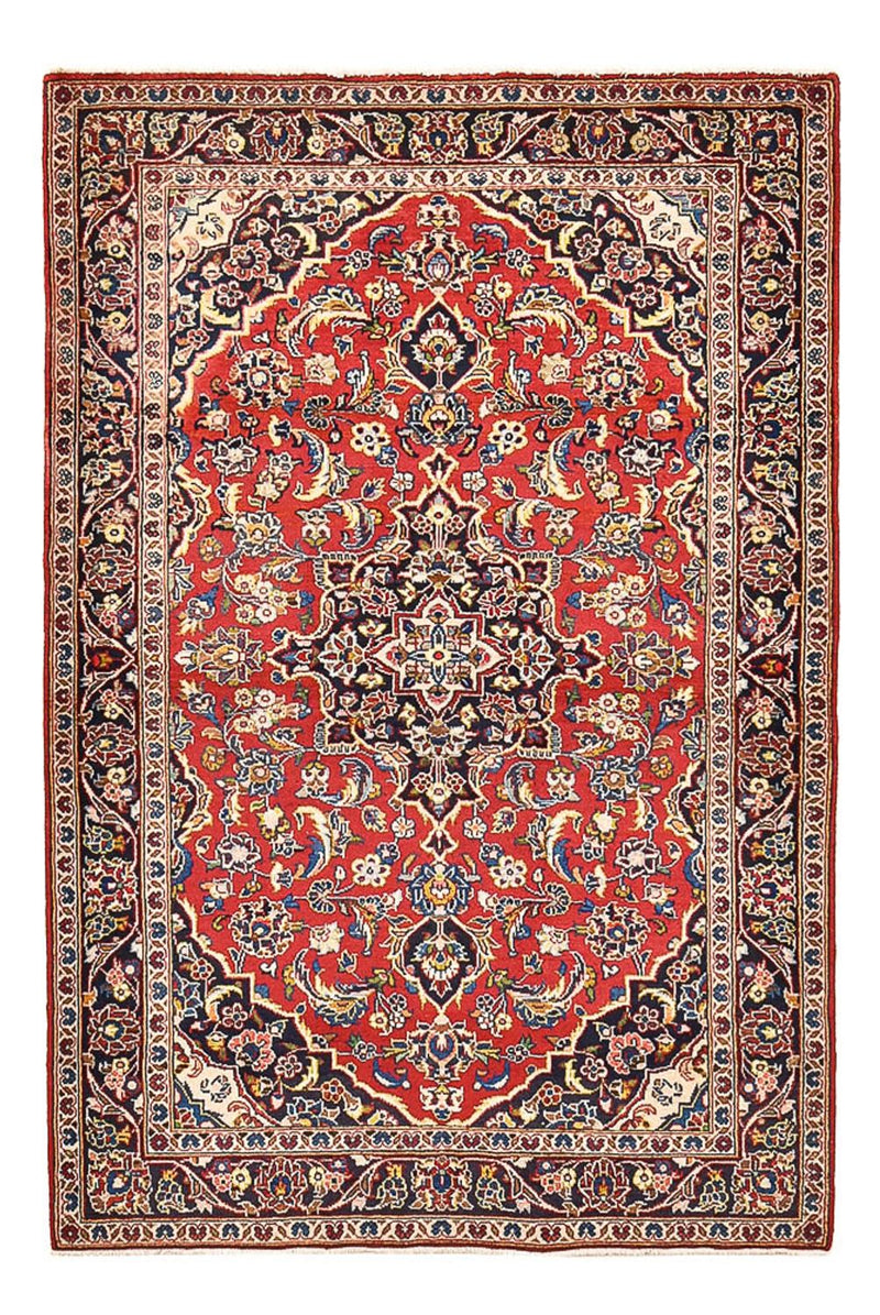 Persisk tæppe - Keshan - 155 x 105 cm - rød