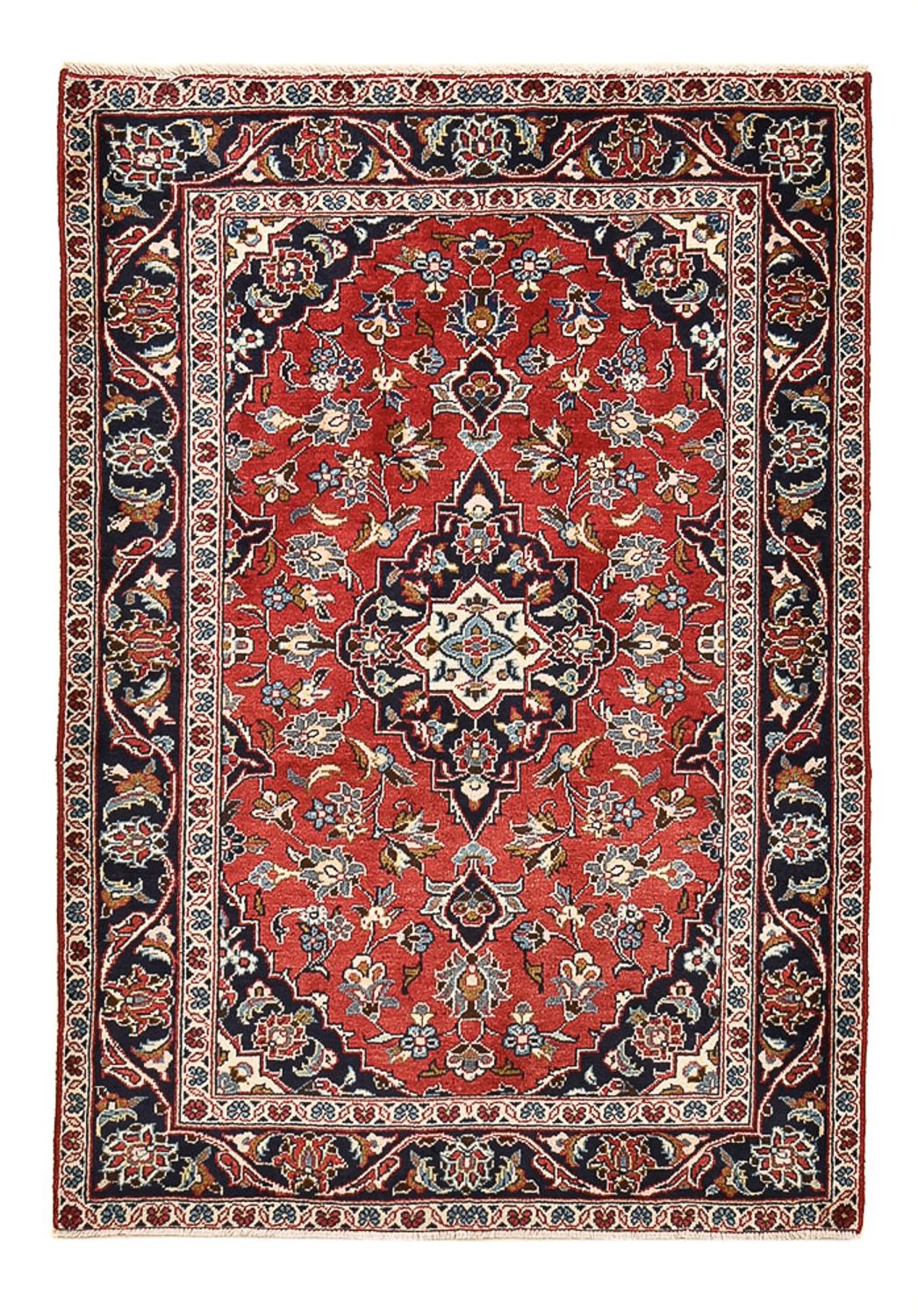 Persisk tæppe - Keshan - 144 x 96 cm - rød