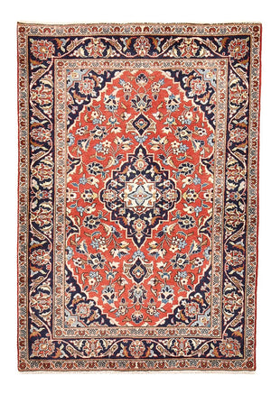 Persisk tæppe - Keshan - 147 x 98 cm - rød