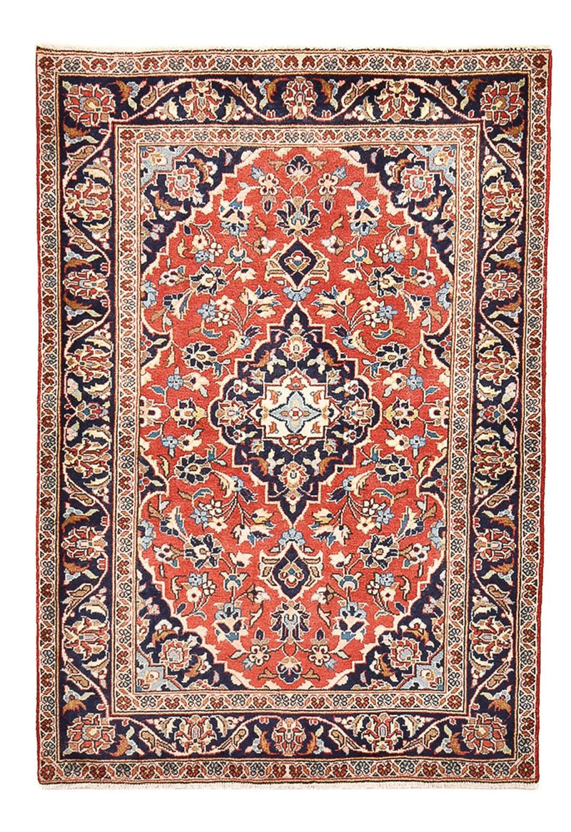 Persisk tæppe - Keshan - 147 x 98 cm - rød
