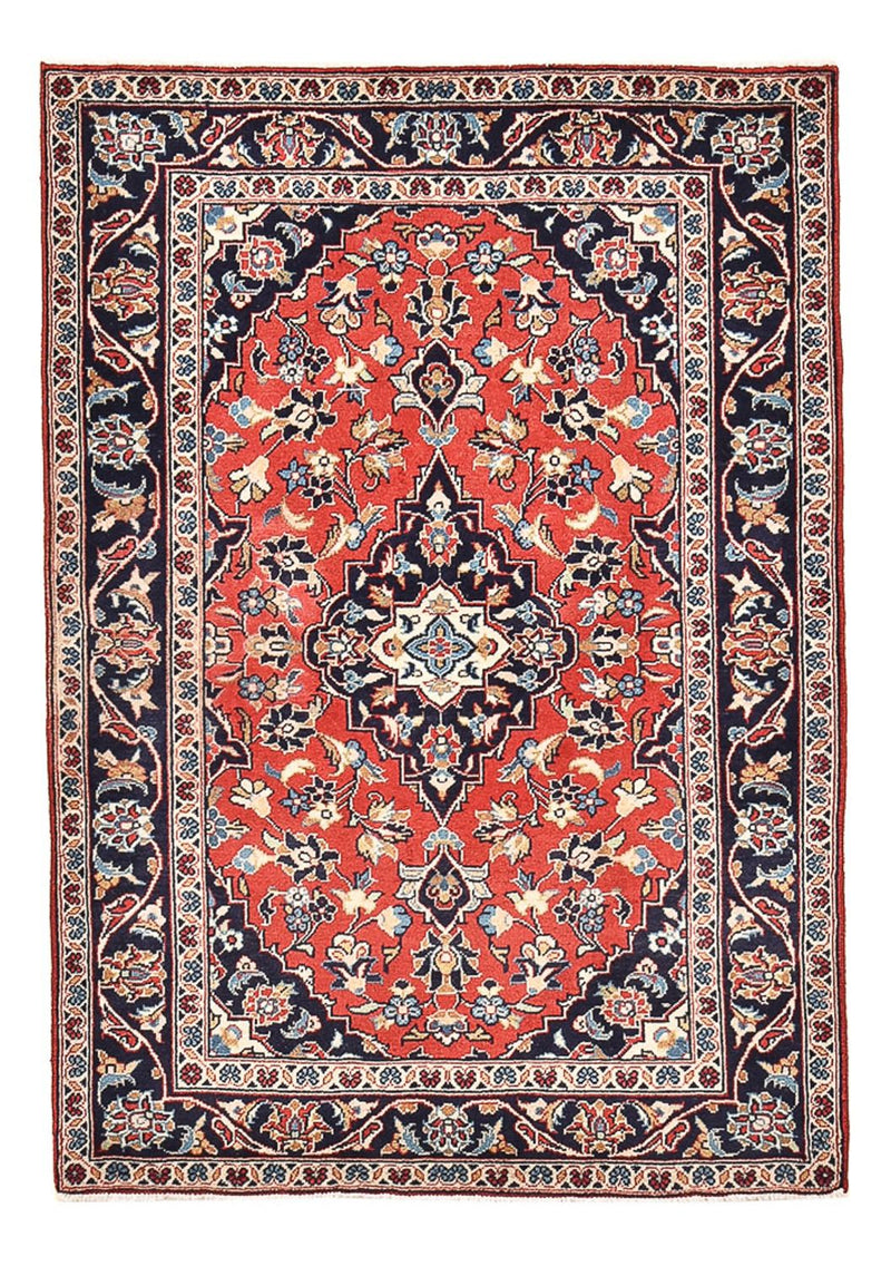 Persisk tæppe - Keshan - 150 x 98 cm - rød