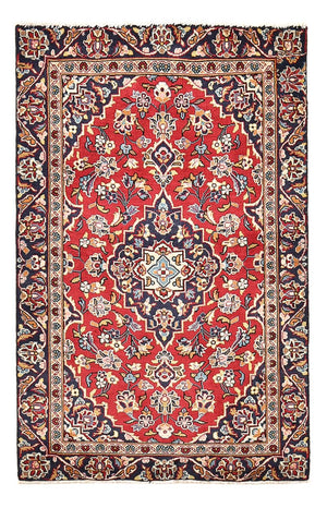 Persisk tæppe - Keshan - 142 x 88 cm - rød