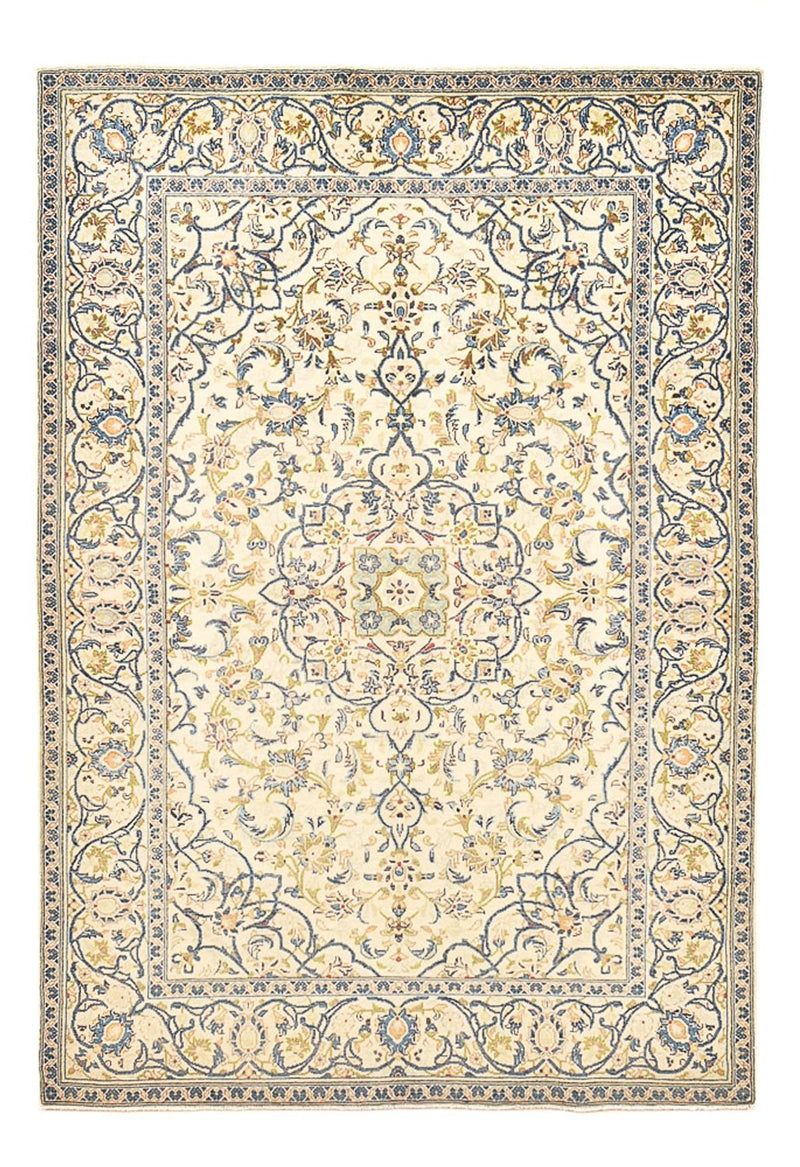 Persisk tæppe - Keshan - 203 x 135 cm - sand