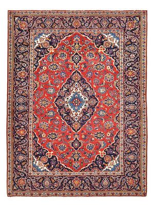 Persisk tæppe - Keshan - 210 x 152 cm - rød