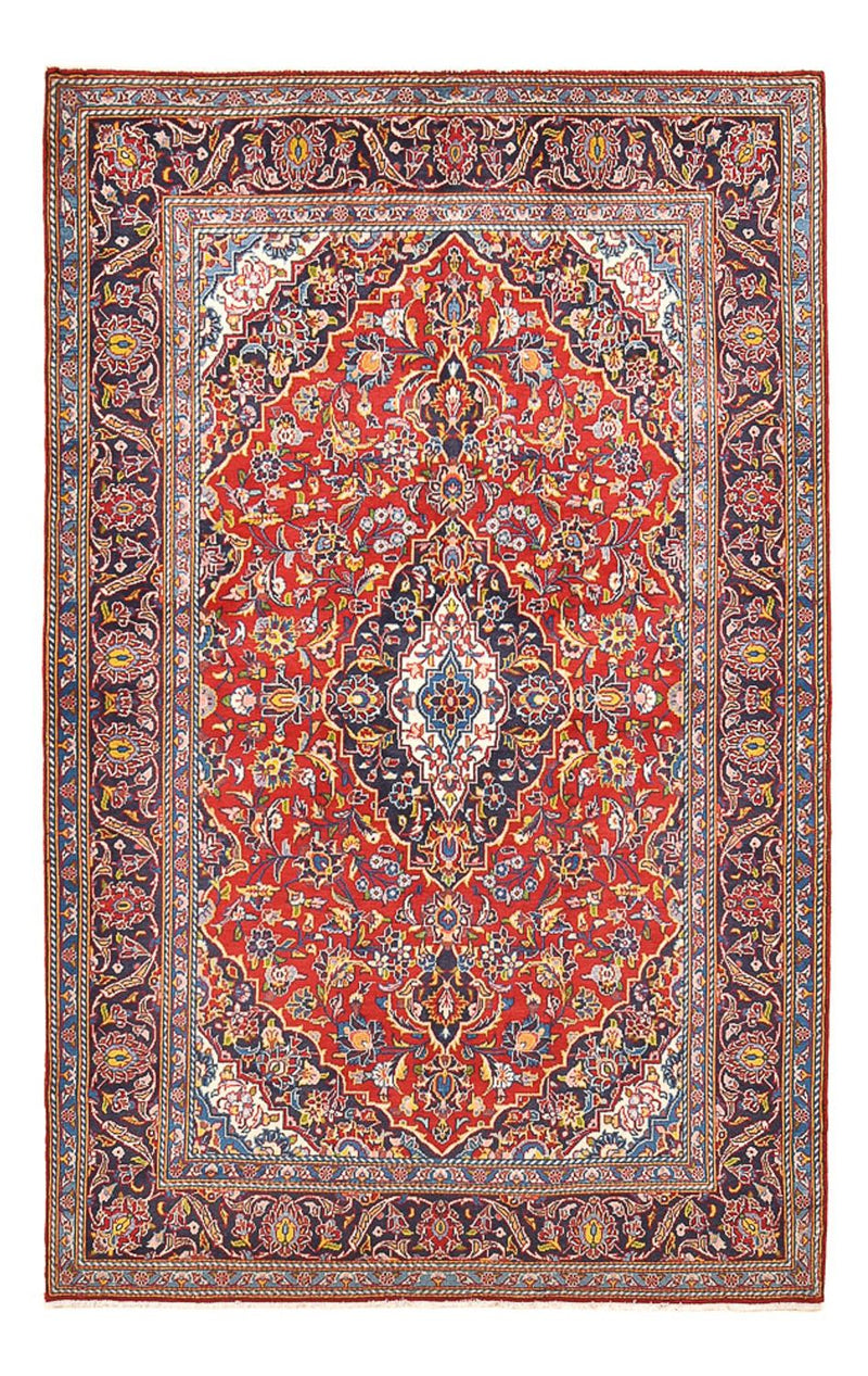 Persisk tæppe - Keshan - 230 x 142 cm - rød