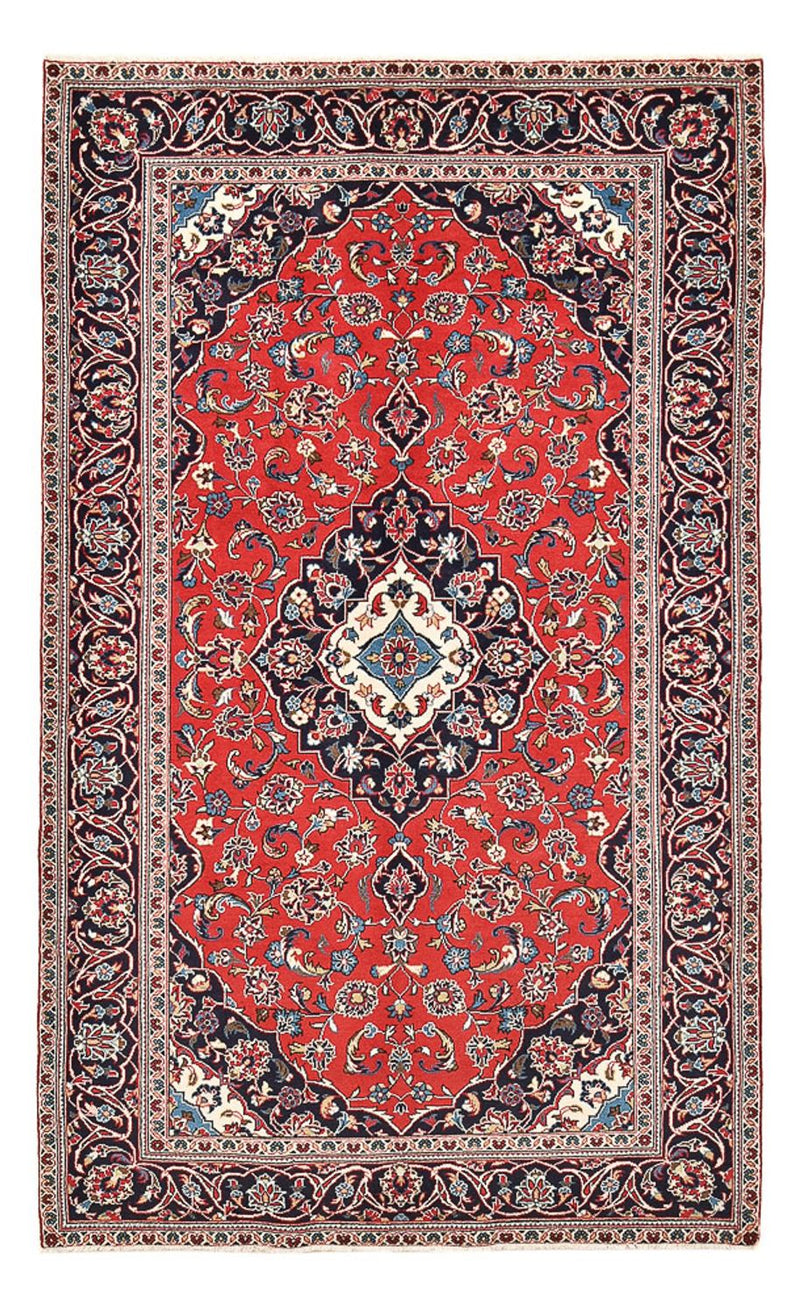 Persisk tæppe - Keshan - 253 x 144 cm - rød