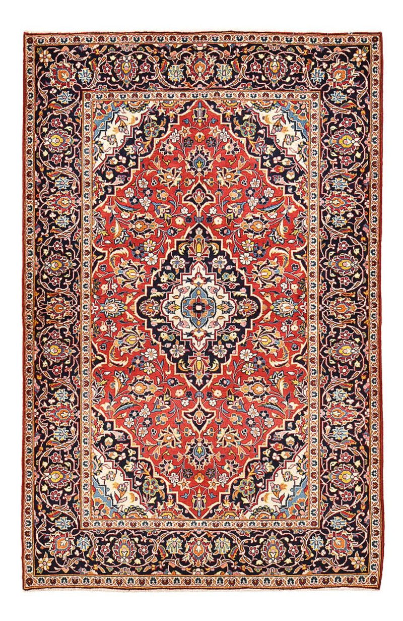 Persisk tæppe - Keshan - 234 x 147 cm - rød